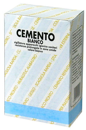 Cemento in polvere bianco  kg. 5 (4 pezzi) - 