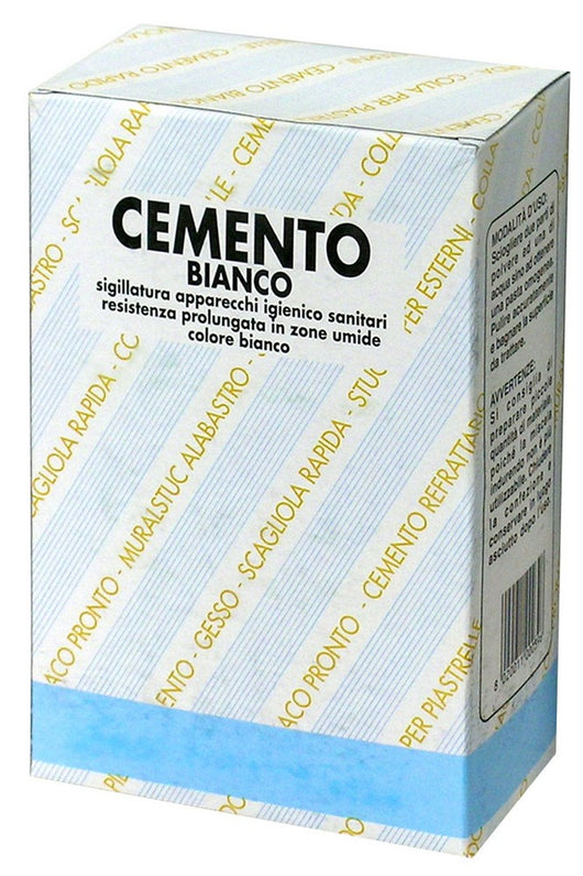 12pz cemento in polvere bianco kg. 1 vit9654