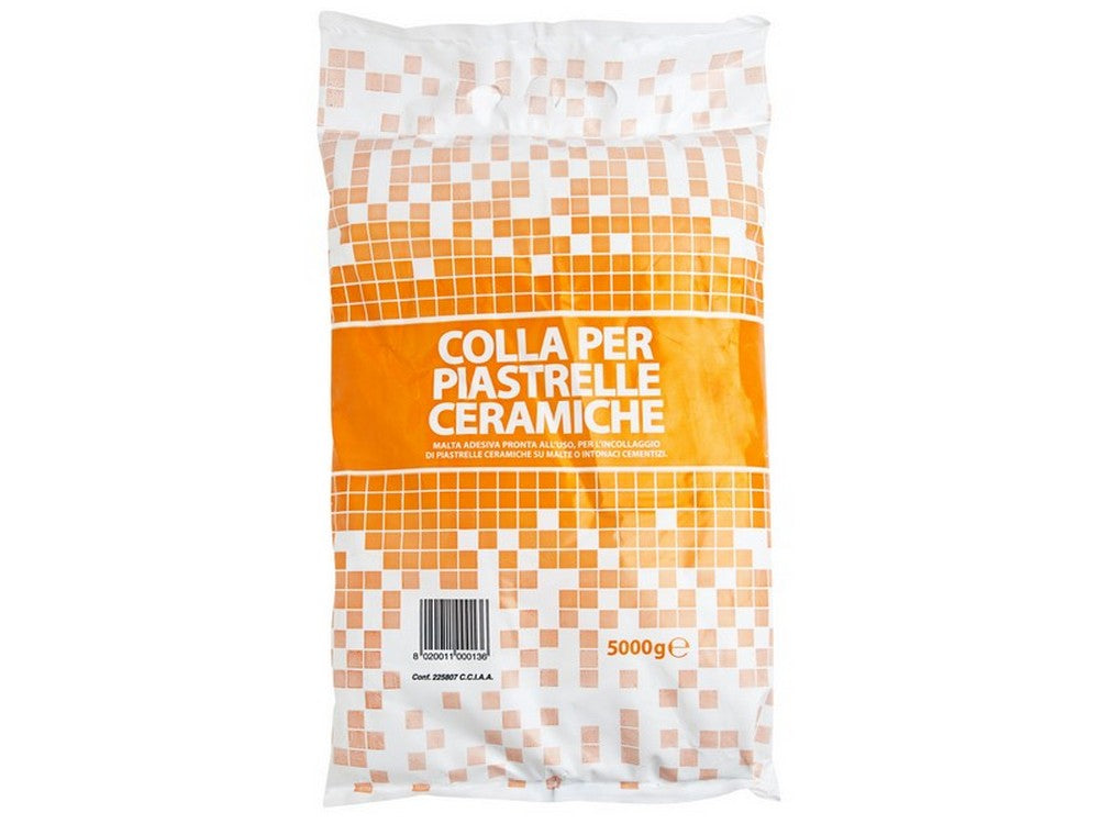 4pz colla per piastrelle kg. 5 cod:ferx.vit49630