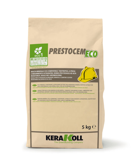 Kerakoll cemento rapido prestocem eco  kg. 5 (4 pezzi) - Kerakoll