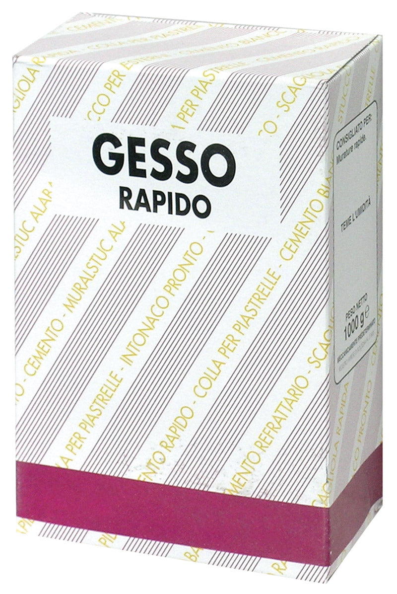 Gesso rapido in polvere  kg. 5 (4 pezzi) - 