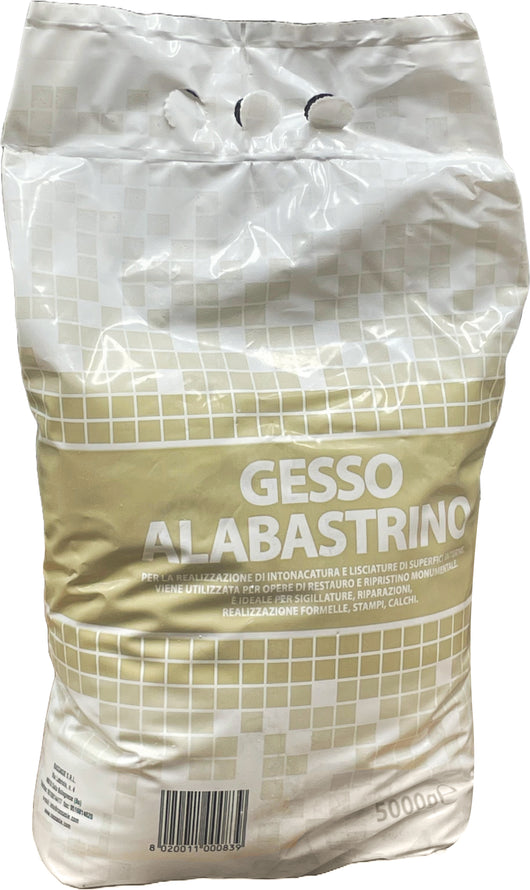 Gesso alabastrino kg. 5 (4 pezzi) - 