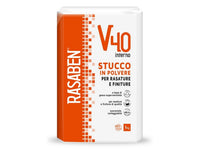 24pz stucco in polvere per interni v40 kg. 1 vit46224