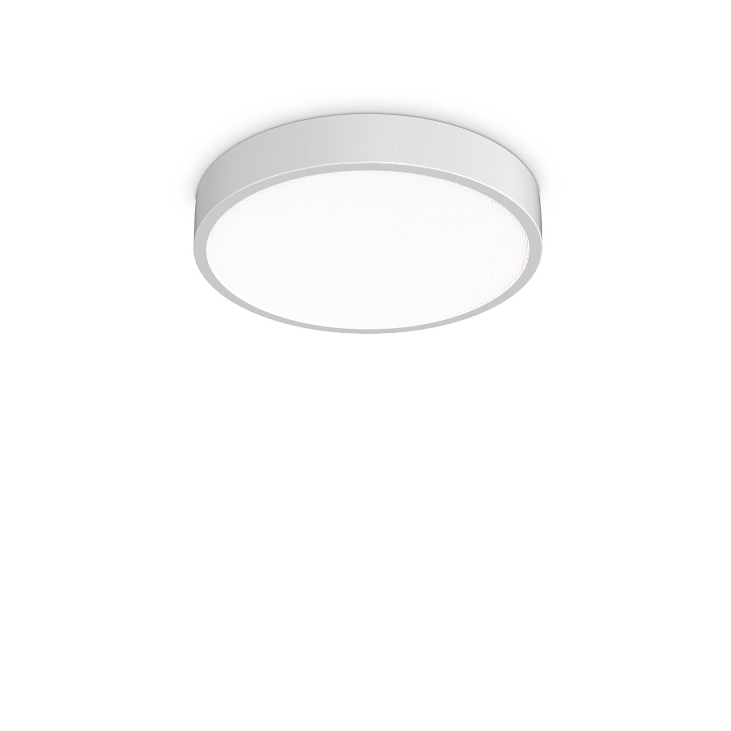 Plafoniera Contemporanea Ray Metallo Bianco Led Integrato 26W 3000K Ip44