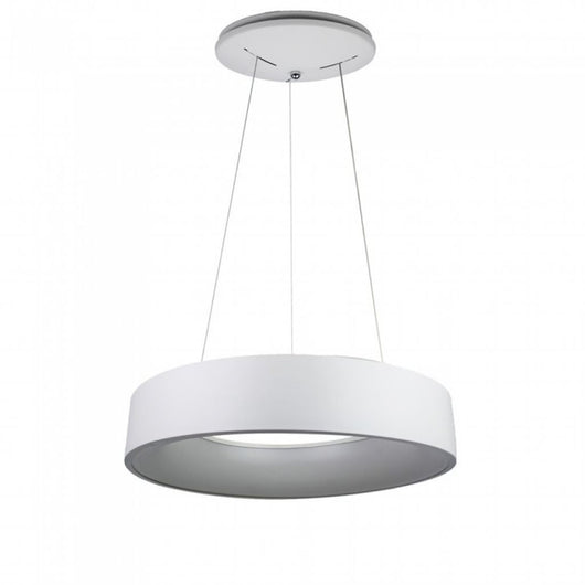 25W Led Surface Smooth Pendant Light Dimmable White 3000K