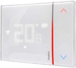 Bticino SXW8002 TERMOSTATO WIFI DIGITALE Smarther2 with Netatmo, Termostato Caldaia da Incasso, Programmabile, Comando da App, Alexa e Google