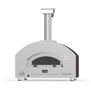 Forno per Pizza da Esterno a Gas Legna Ibrido Stone Oven Alfa Forni