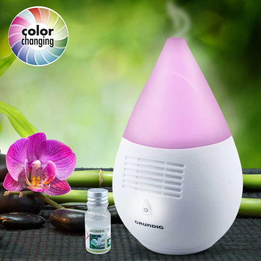 Diffusore Aromi USB Luce LED Cambio Colore + Olio Profumato Aromaterapia Grundig