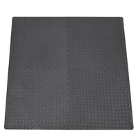 Tappeto Puzzle Tappetino Fitness Palestra Multiuso Schiuma EVA 4pz 60x60cm Nero