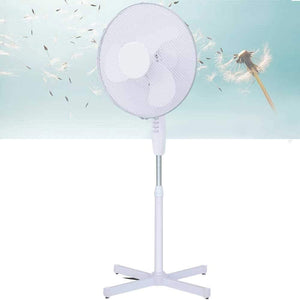 Ventilatore a Colonna Piantana 45W Pale 40cm 3 Velocita e Altezza regolabile