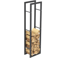 Portalegna Supporto Metallo Porta Legna Interno Legnaia Camino Stufa 150x40x25cm