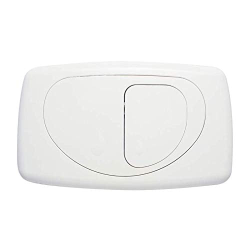 Placca di comando hidrobox dual evolution its todini 14.15E bianco lucido