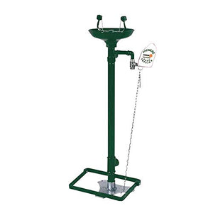 Piedistallo lavabo collirio d'emergenza oculare acciaio inox nofer SC380SS