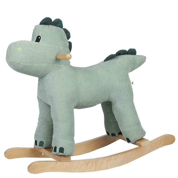 Dondolo Cavalcabile Dinosauro Peluche Giocattolo Bambini con Effetti Sonori