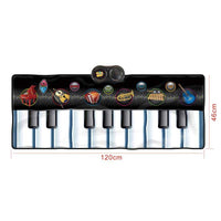 Tastiera Musicale da Pavimento per Bambini Keyboard 6 Strumenti con Registratore