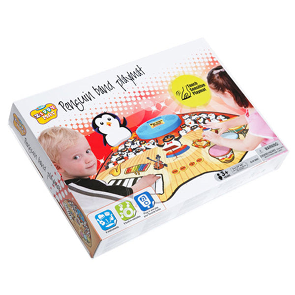 Tappeto Musicale Penguin Band Playmat 9 Strumenti Con Ingresso Mp3 E Demo