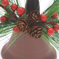 Campana Campanella di Babbo Natale Decorazione Natalizia Altezza 65mm Campanello