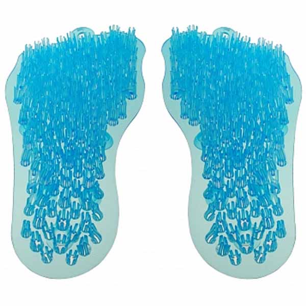 Solette Per Massaggio Piedi Foot Scrubber 2 Pezzi Accessori Salute e Benessere