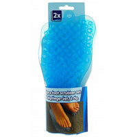 Solette Per Massaggio Piedi Foot Scrubber 2 Pezzi Accessori Salute e Benessere