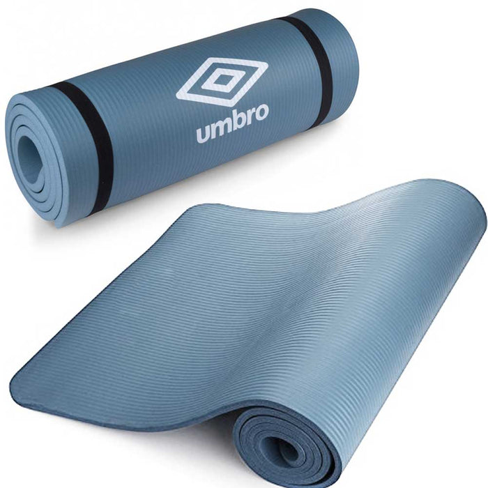 Tappetino Yoga Aerobica Pilates Tappeto Allenamento Fitness Palestra Azzurro