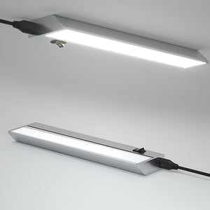 Lampada Luce Sottopensile 35cm Mobili Cucina Armadio Barra 30 LED in Alluminio