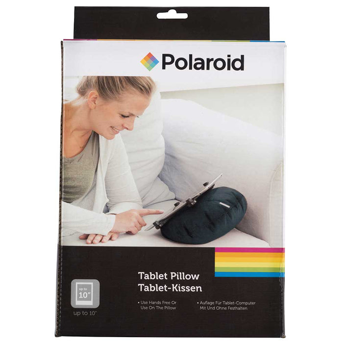 Cuscino Porta Tablet Polaroid Tablet Max 10 Pollici +Custodia Cuffie Colore Nero