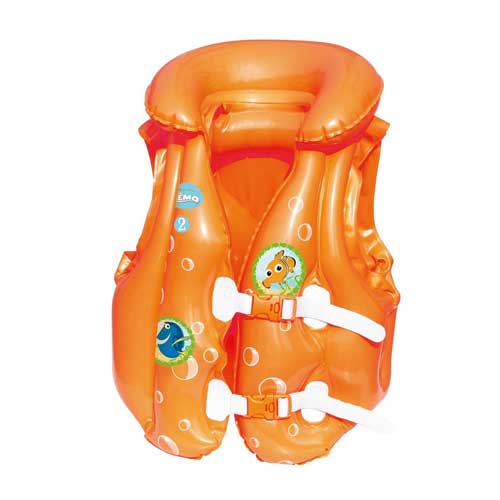 Giubbino Gonfiabile Nemo Per Bambini Giubbotto Salvagente 51x46 cm Bestway