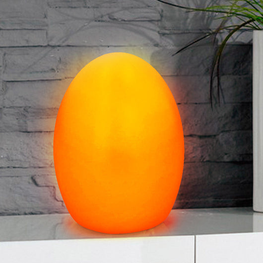 Lampada Tavolo Effetto Fiamma a LED Egg Flaming Luce da Notte Grundig