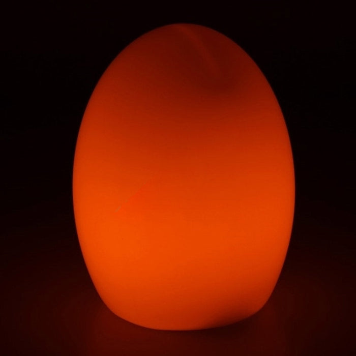 Lampada Tavolo Effetto Fiamma a LED Egg Flaming Luce da Notte Grundig