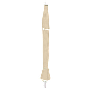 Ombrellone Mare Spiaggia Giardino 220cm Alluminio 16 Stecche con Custodia Beige