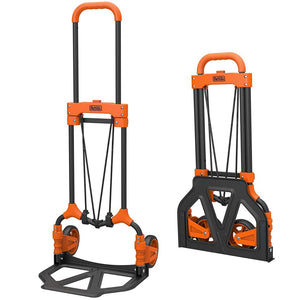 Carrello Portapacchi Pieghevole Portatutto 2 Ruote Portata 65Kg Black Decker