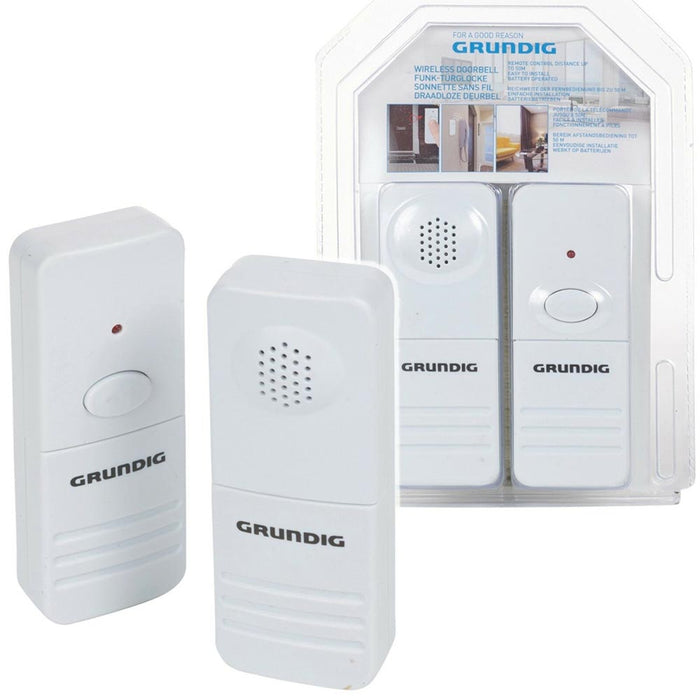 Campanello Wireless Portatile Campanello Senza fili a Batteria 50 mt Grundig