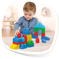 Costruzione 40 Blocchi Gioco Mega Blocks In Plastica Multicolore Fisher-Price