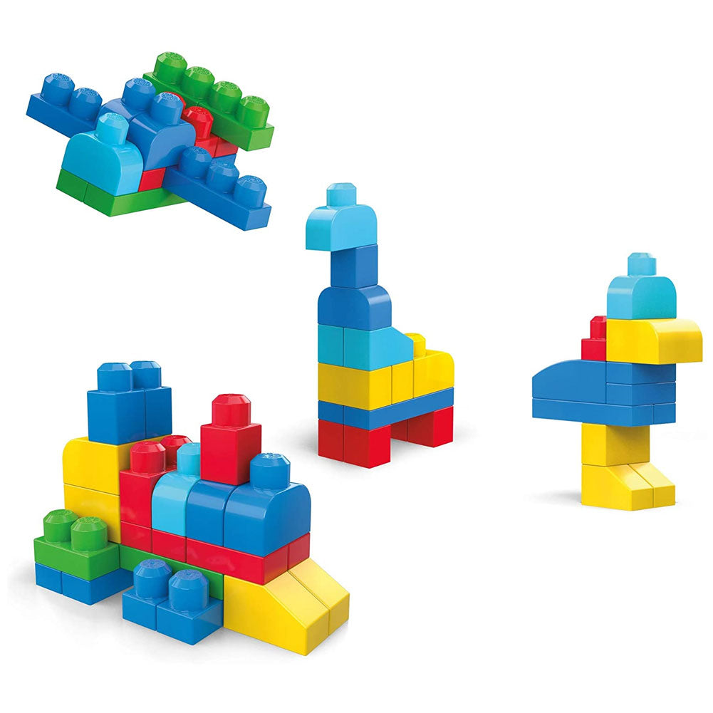 Costruzione 40 Blocchi Gioco Mega Blocks In Plastica Multicolore Fisher-Price