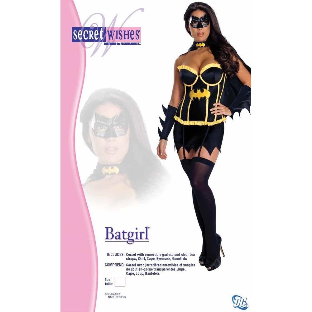 Costume Batgirl Corset Taglia S Donna Batwoman Carnevale Completo Batman