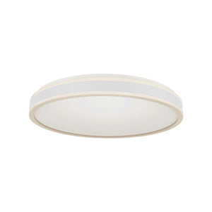 18W Led Designer Light Round White Finish 4000K Dimmable