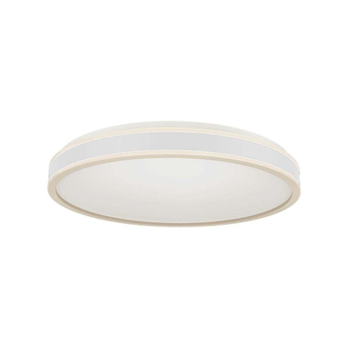 18W Led Designer Light Round White Finish 4000K Dimmable