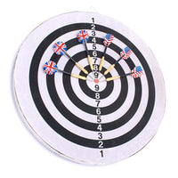 Dart Game Gioco Tirassegno Bersaglio con Freccette Modello Deluxe Diametro 45 cm