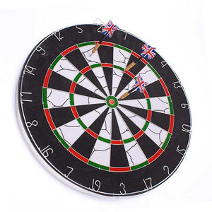 Dart Game Gioco Tirassegno Bersaglio con Freccette Modello Deluxe Diametro 45 cm