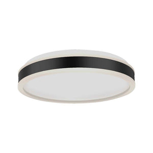 18W Led Designer Light Round Black Finish 4000K Dimmable