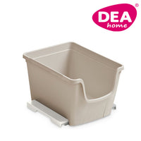 Dea Home Contenitore multiuso Wow Box S in plastica Grigio