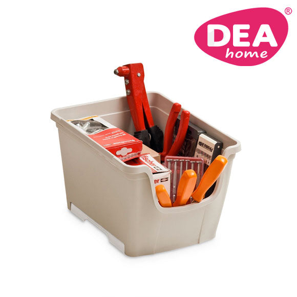 Dea Home Contenitore multiuso Wow Box S in plastica Grigio