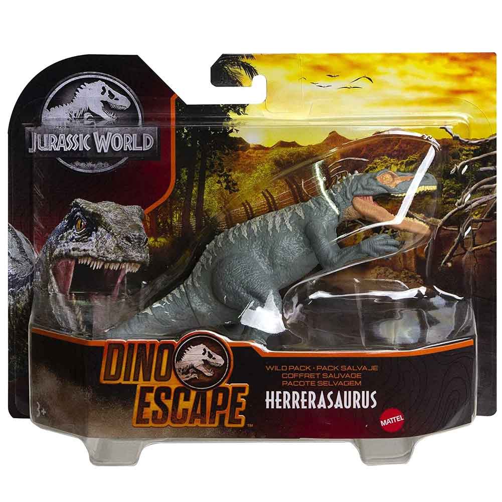 Jurassic World Dino Escape Dinosauro Herrerasaurus Gioco Bambini Action Figures