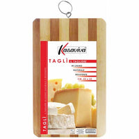 Tagliere In Legno Naturale Resistente Per Alimenti Cucina Casa 22x32 Kasaviva