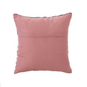 Cuscino Paillettes Federa Effetto Sirena Doppio Colore Rosa Gold 40x40cm Divano