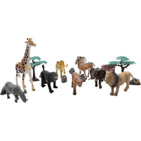 Playset Scatola Animali Giungla National Geographic Giocattolo Bambini 20pz