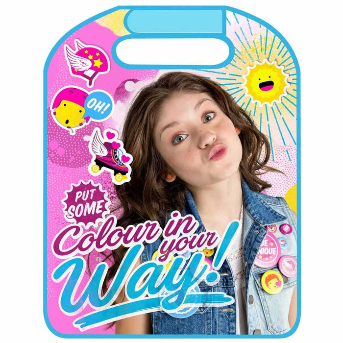 PROTEGGISEDILE ANTERIORE AUTO DISNEY SOY LUNA UNIVERSALE IN PVC ACCESSORI AUTO