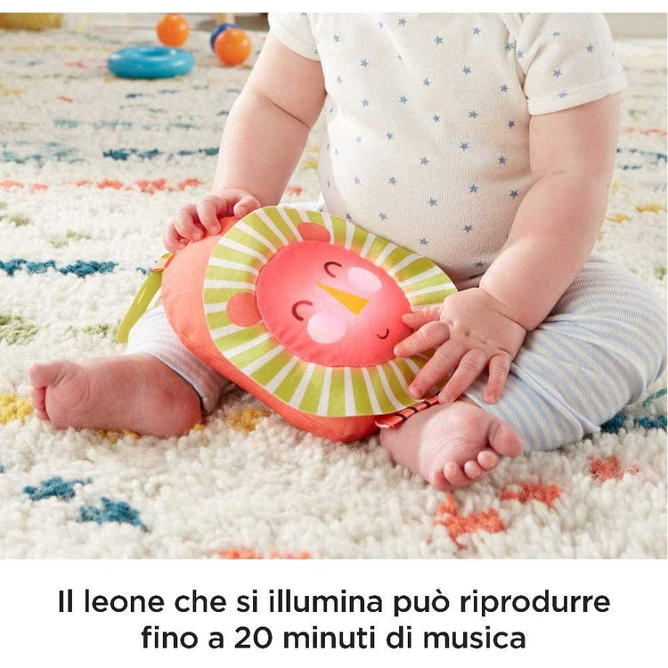 Fisher-Price Palestrina Neonato Musicale Giraffa in Tessuto Giocattoli Pendenti