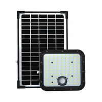 30W Led Solar Floodlight Lifepo Battery 3. 7V Black 6000K