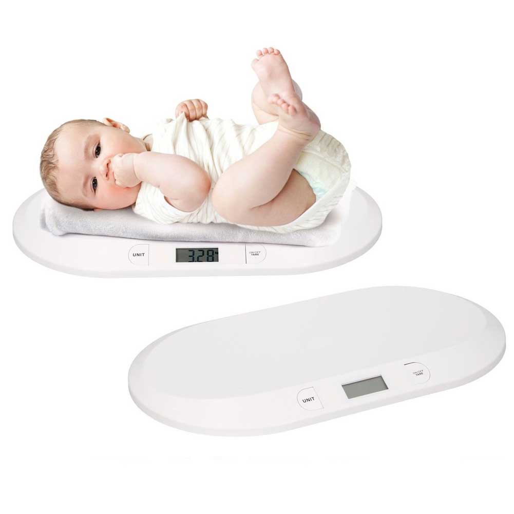 Bilancia Bambini Neonati Bilancia Digitale Pesa Neonato Peso Massimo 20kg Bianco Grundig